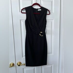 Calvin Klein Black Sleeveless Dress